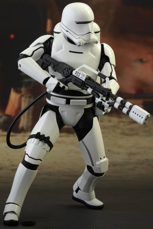 Star Wars - Episode VII - The Force Awakens: First Order Flametrooper, 1/6 Figur von Hot Toys