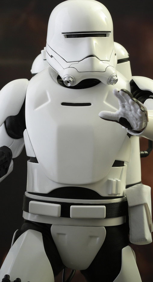 Star Wars - Episode VII - The Force Awakens: First Order Flametrooper, 1/6 Figur von Hot Toys