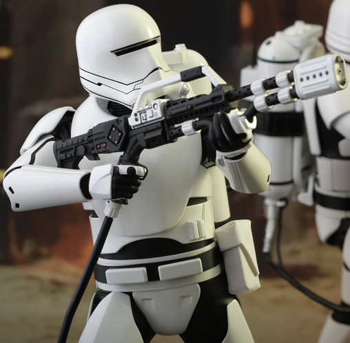 Star Wars - Episode VII - The Force Awakens: First Order Flametrooper, 1/6 Figur von Hot Toys