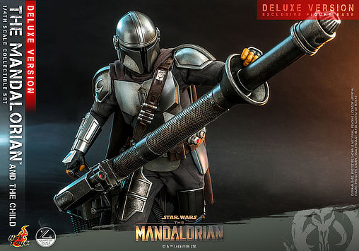 Star Wars - The Mandalorian: The Mandalorian and The Child - Deluxe QS, 1/4 Figur von Hot Toys