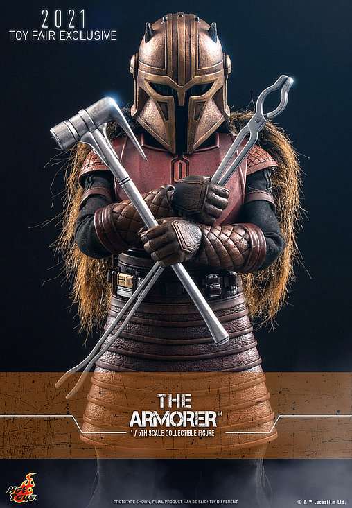 Star Wars - The Mandalorian: The Armorer, 1/6 Figur von Hot Toys