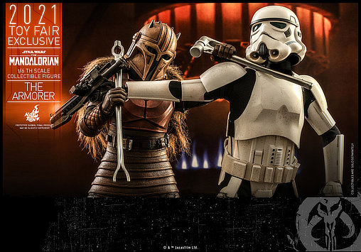 Star Wars - The Mandalorian: The Armorer, 1/6 Figur von Hot Toys