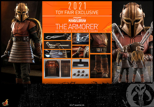 Star Wars - The Mandalorian: The Armorer, 1/6 Figur von Hot Toys