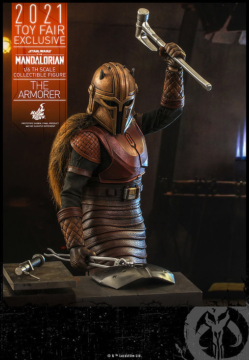 Star Wars - The Mandalorian: The Armorer, 1/6 Figur ... https://spaceart.de/produkte/sw082-star-wars-the-mandalorian-armorer-figur-hot-toys-tms044-908149-4895228607867-emily-swallow-spaceart.php