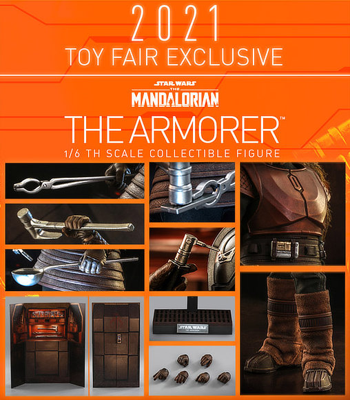 Star Wars - The Mandalorian: The Armorer, 1/6 Figur von Hot Toys