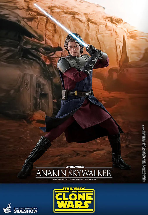 Star Wars - The Clone Wars: Anakin Skywalker, 1/6 Figur von Hot Toys