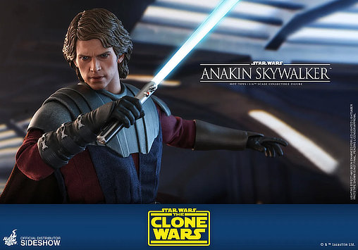 Star Wars - The Clone Wars: Anakin Skywalker, 1/6 Figur von Hot Toys