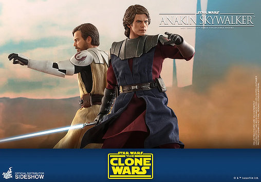 Star Wars - The Clone Wars: Anakin Skywalker, 1/6 Figur von Hot Toys