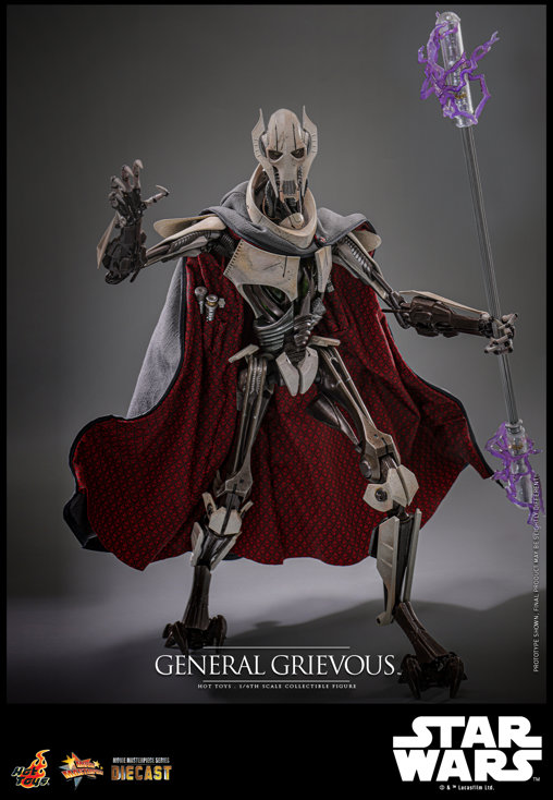 Star Wars: General Grievous - DieCast, 1/6 Figur von Hot Toys