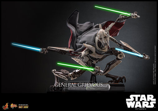 Star Wars: General Grievous - DieCast, 1/6 Figur von Hot Toys