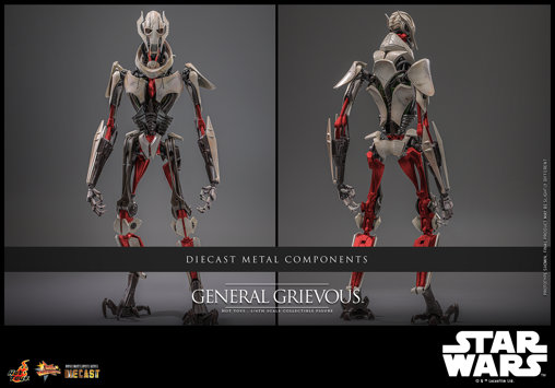 Star Wars: General Grievous - DieCast, 1/6 Figur von Hot Toys