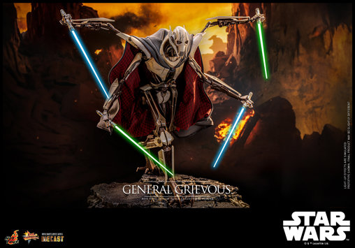 Star Wars: General Grievous - DieCast, 1/6 Figur von Hot Toys