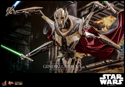 Star Wars: General Grievous - DieCast, 1/6 Figur von Hot Toys