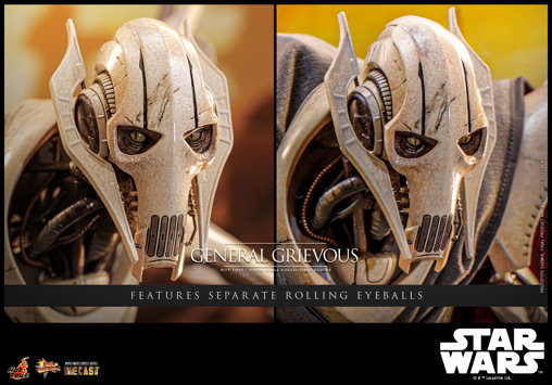 Star Wars: General Grievous - DieCast, 1/6 Figur von Hot Toys
