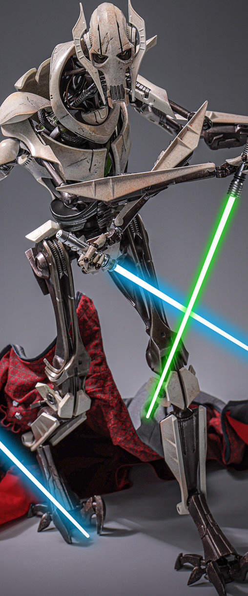 Star Wars: General Grievous - DieCast, 1/6 Figur von Hot Toys