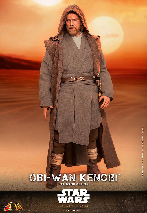 Star Wars - Obi-Wan Kenobi: Obi-Wan Kenobi, 1/6 Figur von Hot Toys