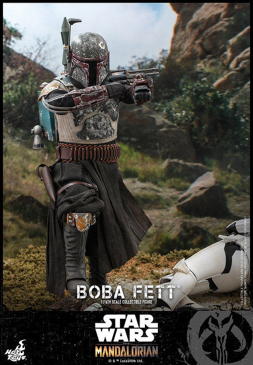 Star Wars - The Mandalorian: Boba Fett, 1/6 Figur von Hot Toys