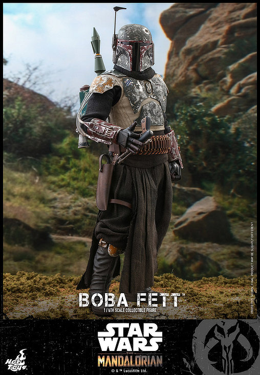 Star Wars - The Mandalorian: Boba Fett, 1/6 Figur von Hot Toys