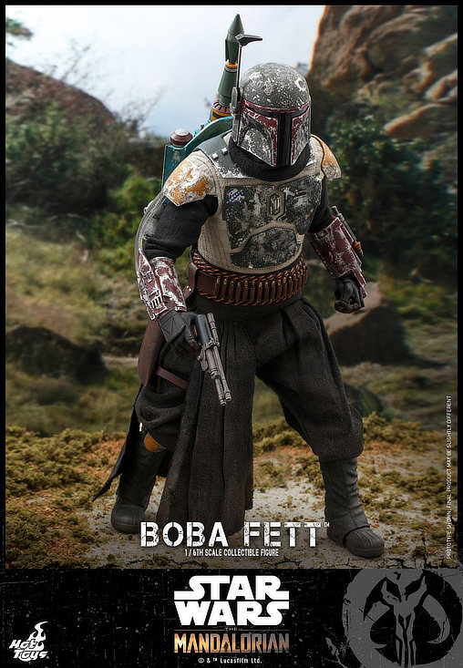 Star Wars - The Mandalorian: Boba Fett, 1/6 Figur von Hot Toys