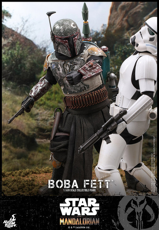 Star Wars - The Mandalorian: Boba Fett, 1/6 Figur von Hot Toys