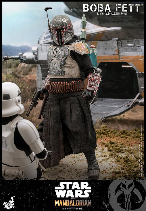 Star Wars - The Mandalorian: Boba Fett, 1/6 Figur von Hot Toys