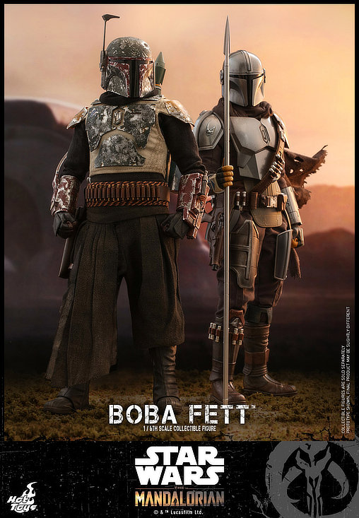 Star Wars - The Mandalorian: Boba Fett, 1/6 Figur von Hot Toys