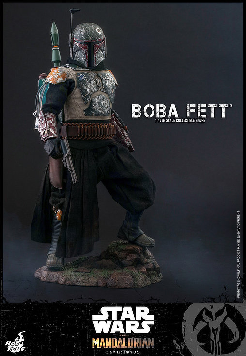 Star Wars - The Mandalorian: Boba Fett, 1/6 Figur von Hot Toys
