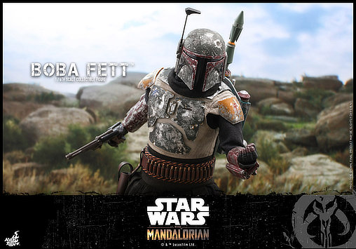 Star Wars - The Mandalorian: Boba Fett, 1/6 Figur von Hot Toys