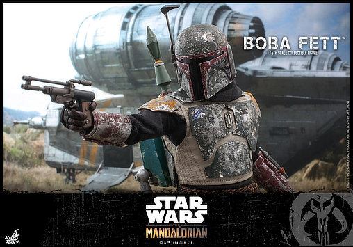 Star Wars - The Mandalorian: Boba Fett, 1/6 Figur von Hot Toys