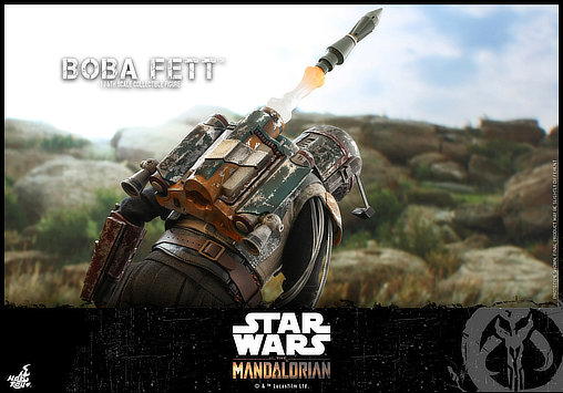 Star Wars - The Mandalorian: Boba Fett, 1/6 Figur von Hot Toys