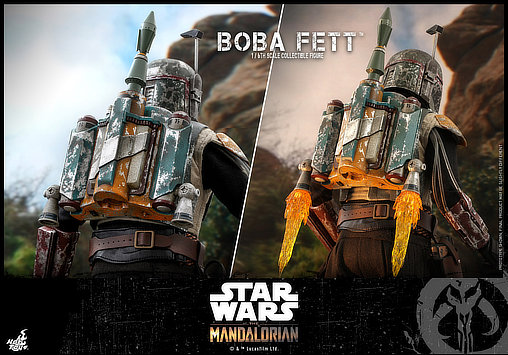 Star Wars - The Mandalorian: Boba Fett, 1/6 Figur von Hot Toys