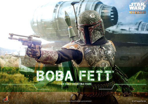 Star Wars - The Mandalorian: Boba Fett, 1/6 Figur von Hot Toys