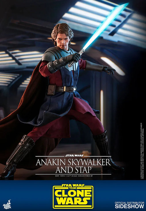Star Wars - The Clone Wars: Anakin Skywalker and STAP, 1/6 Figur von Hot Toys
