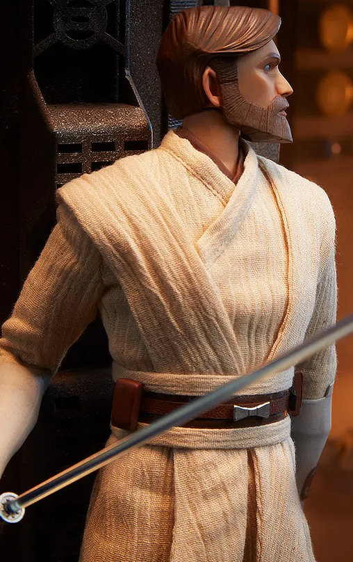 Star Wars - The Clone Wars Animated: Obi-Wan Kenobi, 1/6 Figur von Sideshow