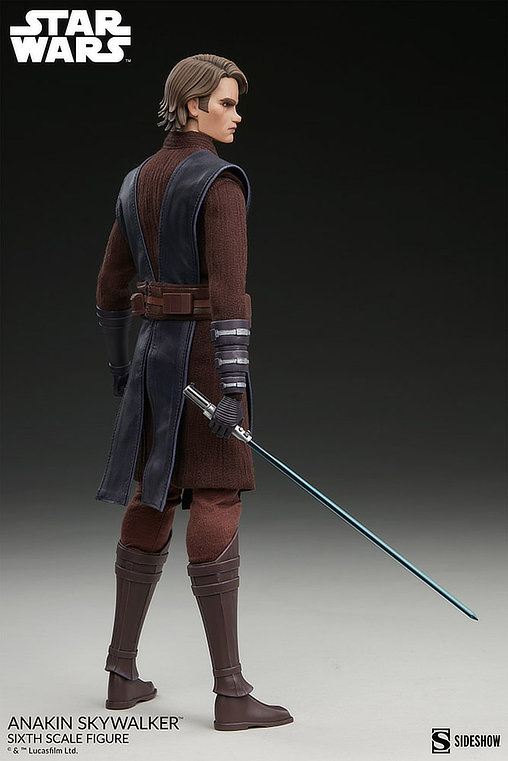 Star Wars - The Clone Wars Animated: Anakin Skywalker, 1/6 Figur von Sideshow