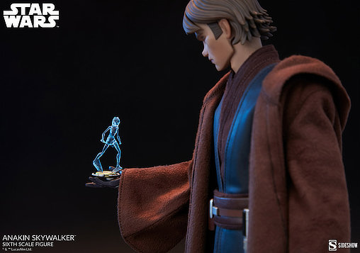 Star Wars - The Clone Wars Animated: Anakin Skywalker, 1/6 Figur von Sideshow
