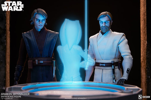 Star Wars - The Clone Wars Animated: Anakin Skywalker, 1/6 Figur von Sideshow