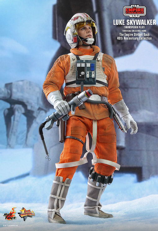 Star Wars - Episode V - The Empire Strikes Back: Luke Skywalker - Snowspeeder Pilot, 1/6 Figur von Hot Toys