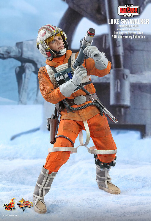 Star Wars - Episode V - The Empire Strikes Back: Luke Skywalker - Snowspeeder Pilot, 1/6 Figur von Hot Toys