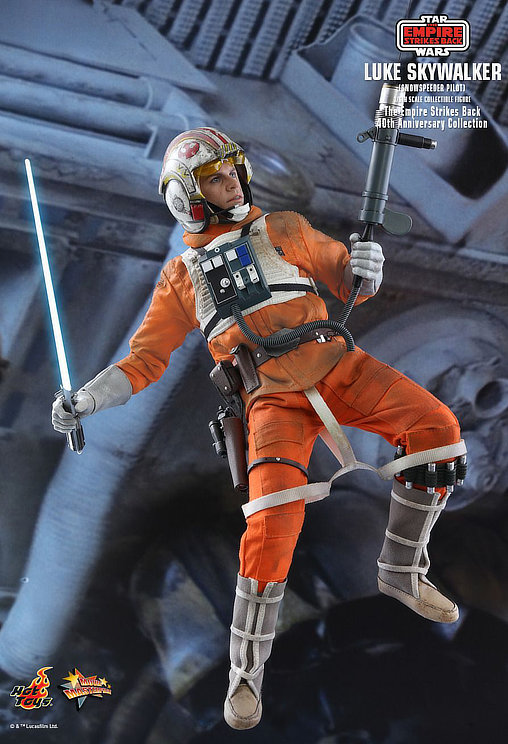 Star Wars - Episode V - The Empire Strikes Back: Luke Skywalker - Snowspeeder Pilot, 1/6 Figur von Hot Toys