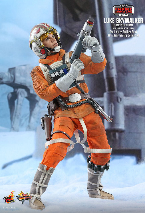 Star Wars - Episode V - The Empire Strikes Back: Luke Skywalker - Snowspeeder Pilot, 1/6 Figur von Hot Toys