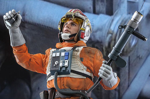 Star Wars - Episode V - The Empire Strikes Back: Luke Skywalker - Snowspeeder Pilot, 1/6 Figur von Hot Toys