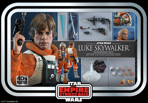 Star Wars - Episode V - The Empire Strikes Back: Luke Skywalker - Snowspeeder Pilot, 1/6 Figur von Hot Toys