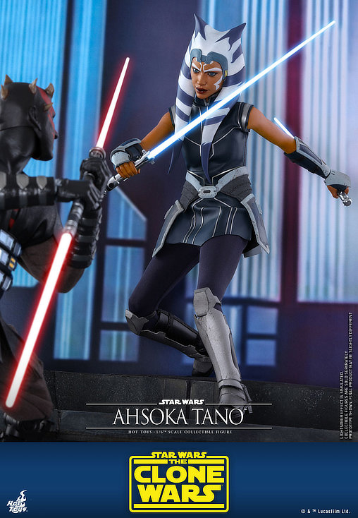 Star Wars - The Clone Wars: Ahsoka Tano, 1/6 Figur von Hot Toys
