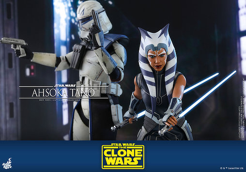 Star Wars - The Clone Wars: Ahsoka Tano, 1/6 Figur von Hot Toys