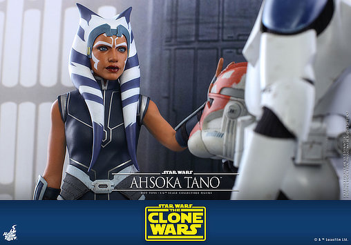 Star Wars - The Clone Wars: Ahsoka Tano, 1/6 Figur von Hot Toys