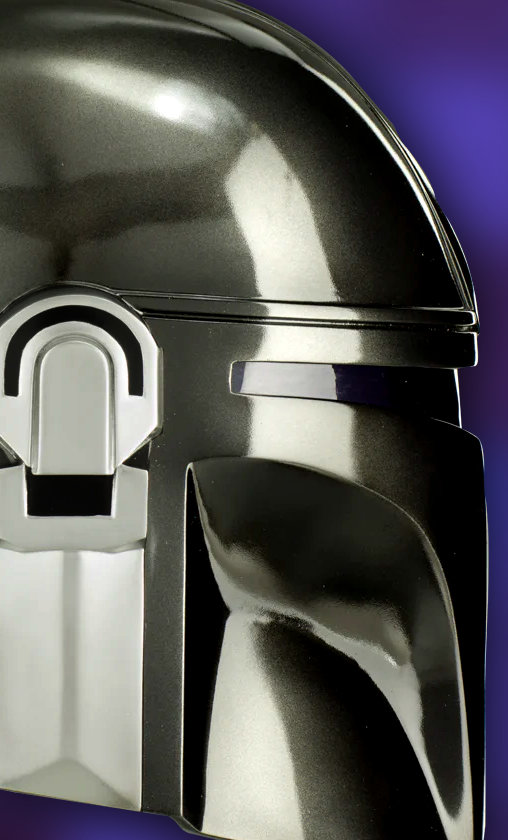 Star Wars - The Mandalorian: Mandalorian Bescar Helm - Seoson 2, Fertig-Modell von EFX Collectibles