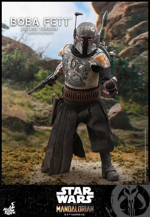 Star Wars - The Mandalorian: Boba Fett - Deluxe, 1/6 Figur von Hot Toys