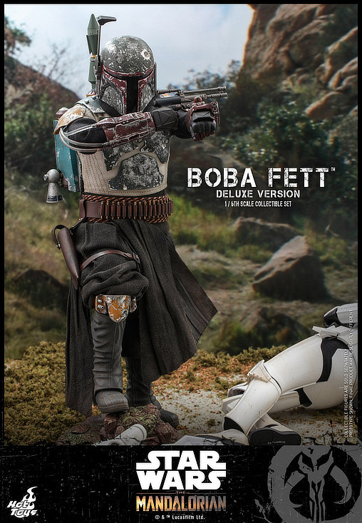 Star Wars - The Mandalorian: Boba Fett - Deluxe, 1/6 Figur von Hot Toys
