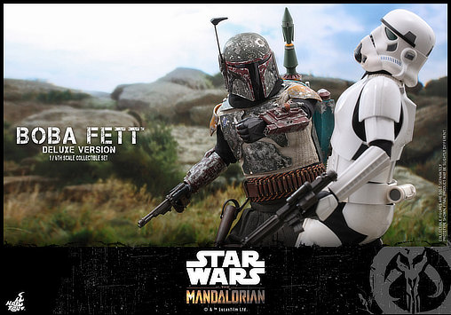 Star Wars - The Mandalorian: Boba Fett - Deluxe, 1/6 Figur von Hot Toys